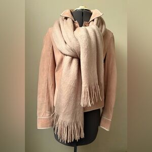 H&M soft pink shawl/ oversized scarf new without tags, not worn ,new condition